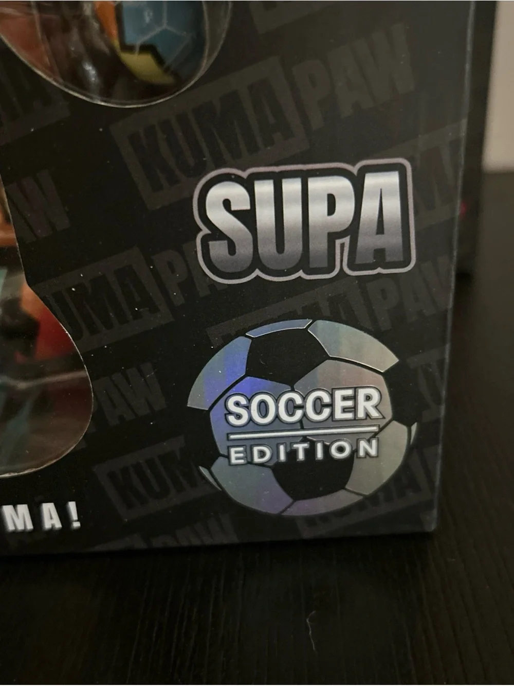 Kuma Paw Sups Collectible Soccer Edition - Multi-Color set of two brand new